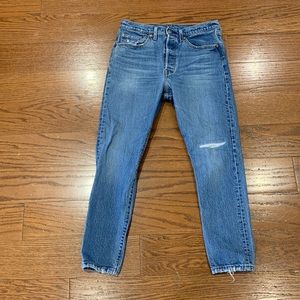 Levi 501 Skinny Jeans